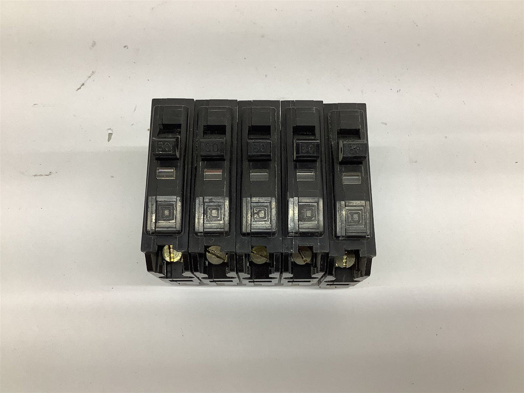 Square D LP-8155 Circuit Breaker 30 Amp 1 P 120/240 V Lot Of 5