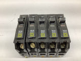 Square D LP-8162 Circuit Breaker 30 Amp 120/240 V 1 P Lot Of 5