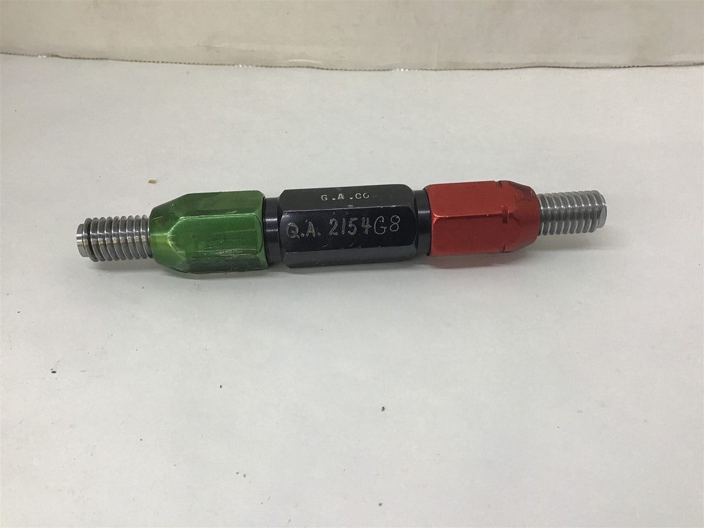 GACO 1/2-13 UNC-2B Thread Plug Gage GO .4500 NOGO .4565