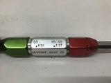 Mercury Gage Class X Plug Gage Go .436 No Go .437