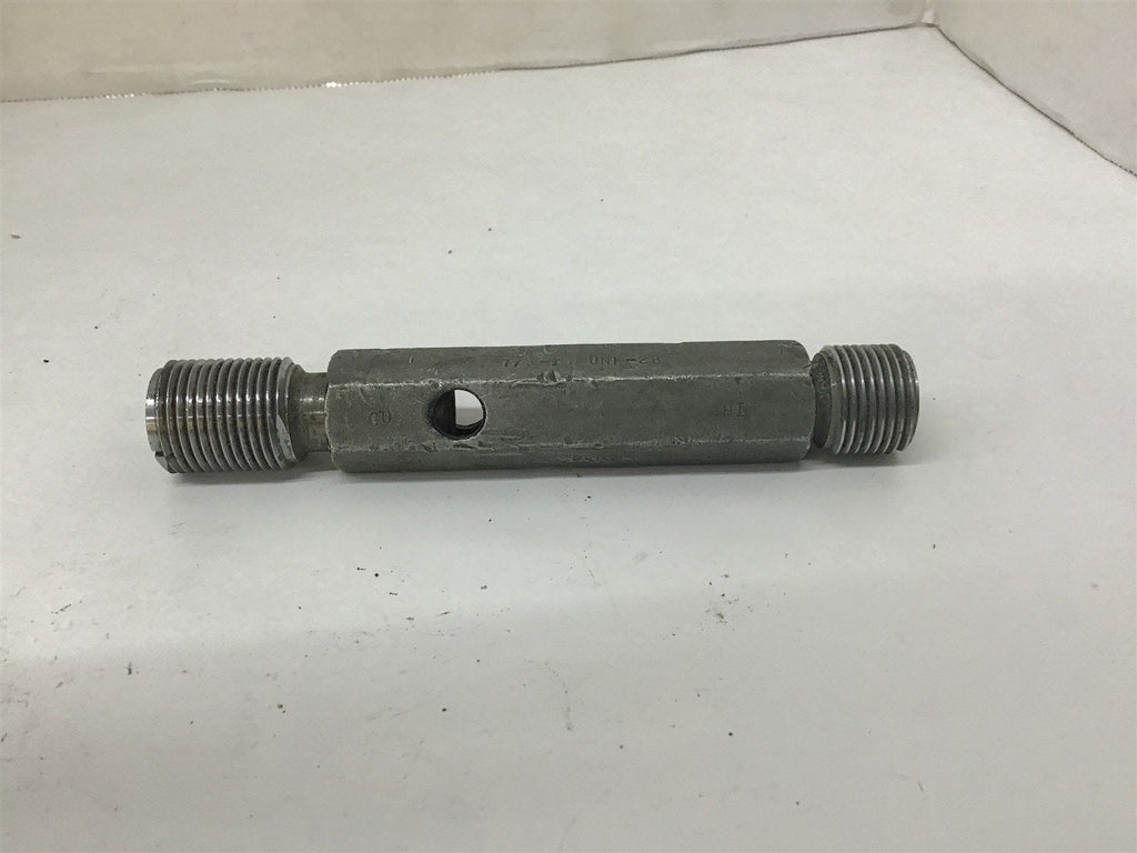 Gage Assembly Co 7/8-14 UNF-2B Thread Plug Gage GO .8286 NOGO .8356