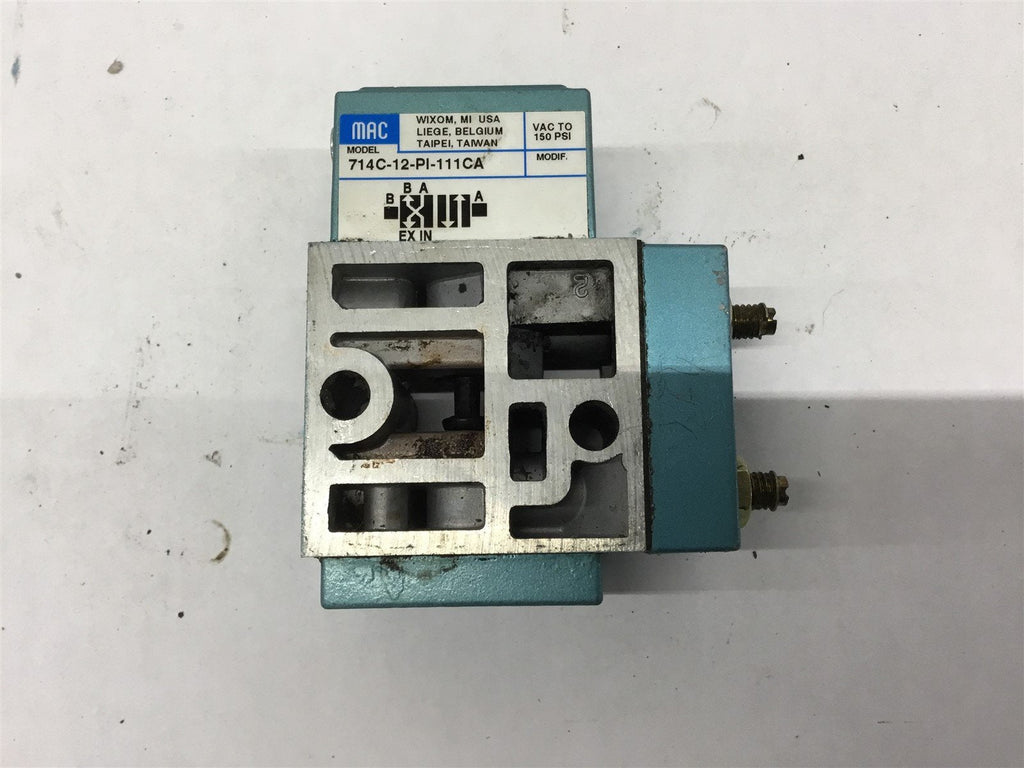 MAC 714C-12-PI111CA Solenoid Valve