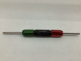 G.A.Co. Pin Gage Class X GO .0880 NO GO .0990