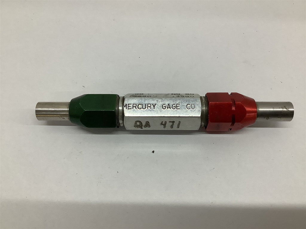 Mercury Gage Co Pin Gage Class Z GO .3890 NO GO .3990