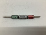 Dundick Pin Plug Gage GO .109 NOGO .113