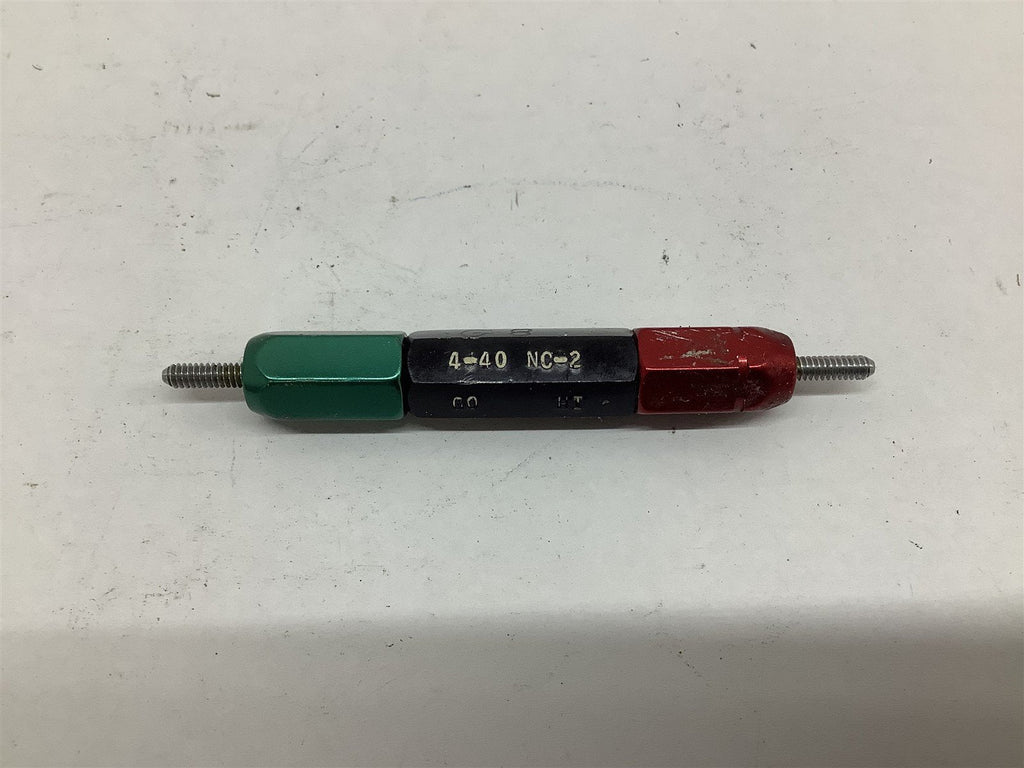 G.A.Co. 4-40 NC-2 Threaded Plug Gage GO .0958 NOGO .0982