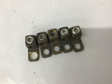 Burndy 4-1/0 Copper Terminal Block Lot Of 5