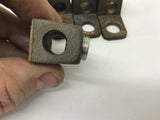 Burndy 4-1/0 Copper Terminal Block Lot Of 5
