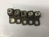Burndy 4-1/0 Copper Terminal Block Lot Of 5