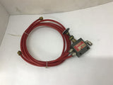 Numatics 0DPBA4-2B Precison Limit Valve W/ 4' L 1/4" Tubing Limit Valve