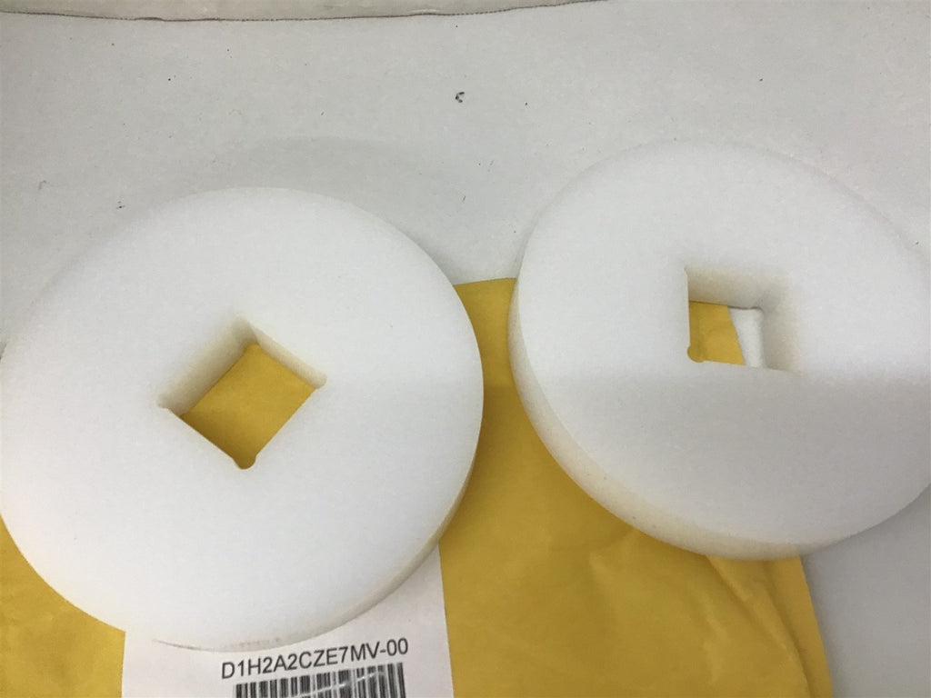 Thermo Drive 8050 6-1/2" OD 1-1/2" Square Center Support Wheels Lot Of 2