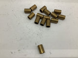 Brass Bushing L 1" OD 5/8" ID 1/2" Lot Of 15