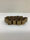 Brass Bushing L 3/4" OD 3/4" ID 5/8" Lot Of 20