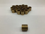 Brass Bushing L 3/4" OD 3/4" ID 5/8" Lot Of 20