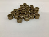 Brass Bushing L 3/8" OD 5/8" ID 1/2" Lot Of 24