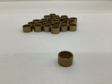 Brass Bushing L 3/8" OD 5/8" ID 1/2" Lot Of 24