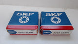 2 - SKF BALL BEARING -  6203 2ZJEM  - NEW