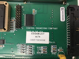 Control Engineering Co 0048157-0 Electrical Board