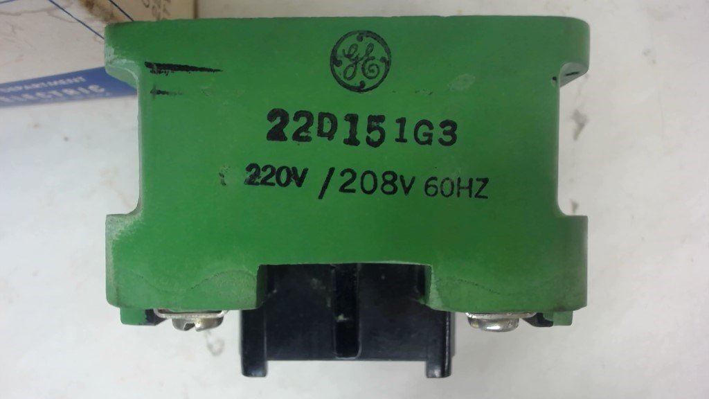 Ge Control 22D151G3 Coil Renewal, 220V / 208V 60Hz