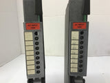 Allen-Bradley 1771-IA AC Input Module W/ 1771-WA Lot Of 2