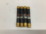 Bussmann FuseTron Dual Element Time Delay FRS-R-15 / FRS-R-6 Lot Of 4