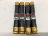 Bussmann FuseTron Dual Element Time Delay FRS-R-15 / FRS-R-6 Lot Of 4