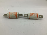 Ferraz Shawmut AmpTrap A70P125-4 SemiConductor Fuse 650 VDC 125 A Lot Of 2