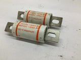 Ferraz Shawmut AmpTrap A70P125-4 SemiConductor Fuse 650 VDC 125 A Lot Of 2