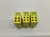 Opto 22 IAC5Q Module Relay Yellow Lot Of 3