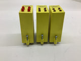 Opto 22 IAC5Q Module Relay Yellow Lot Of 3