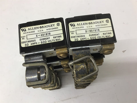 Allen-Bradley X-401978 Fuse Holder Lot Of 2