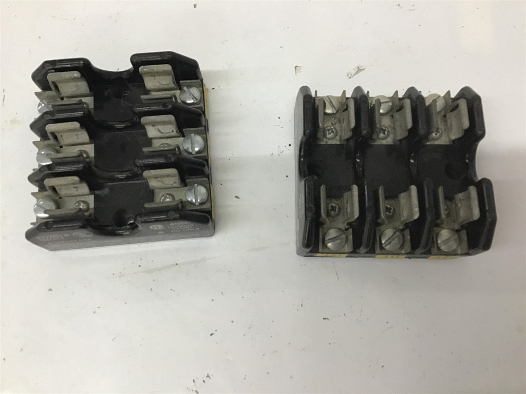 USD H25030 Fuse Holder 3 Pole Lot Of 2