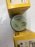 Hubbell 2321 20A 125V Twist Lock Plug Lot Of 2