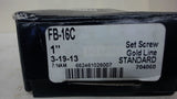 SEALMASTER FB-16C 3-BOLT FLANGE BEARING, 1" BORE