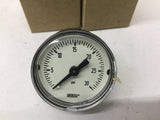 WIKAI 111.12 1.5" Air Pressure Gauge 0-30 PSI Lot Of 2