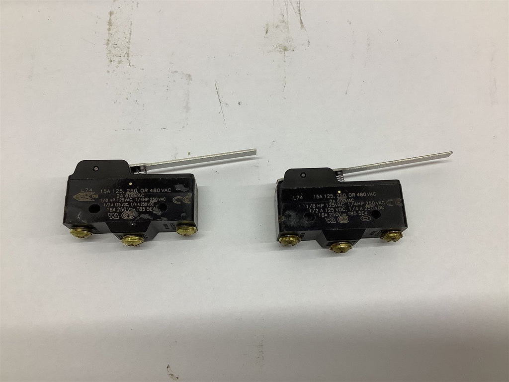 ENEC BZ-2RW80-A2 Micro Switch Lot Of 2