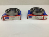 SKF 6207 2RSJEM Ball Bearing Lot Of 2