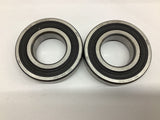 SKF 6207 2RSJEM Ball Bearing Lot Of 2