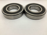 SKF 6207 2RSJEM Ball Bearing Lot Of 2