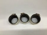 TBA NHC-2 No Hub Coupling Cast Iron 2" Coupling Lot Of 3