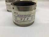 TBA NHC-2 No Hub Coupling Cast Iron 2" Coupling Lot Of 3