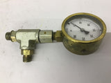 Noshok Pressure Gauge 300 PSI W Valve 9/16" Ports