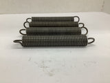 Tension Springs 8"L 1" OD Lot Of 4