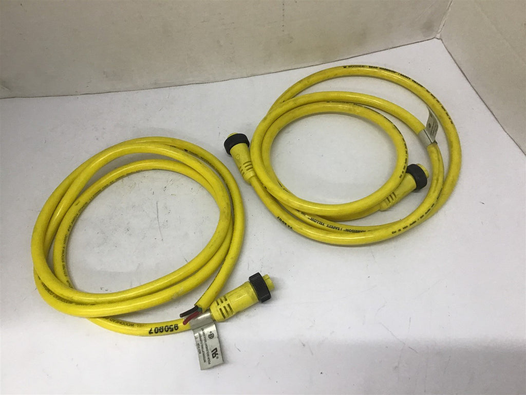 Daniel Woodhead 41277+ Cable 600 V 8 Amps 9' L Lot of 2