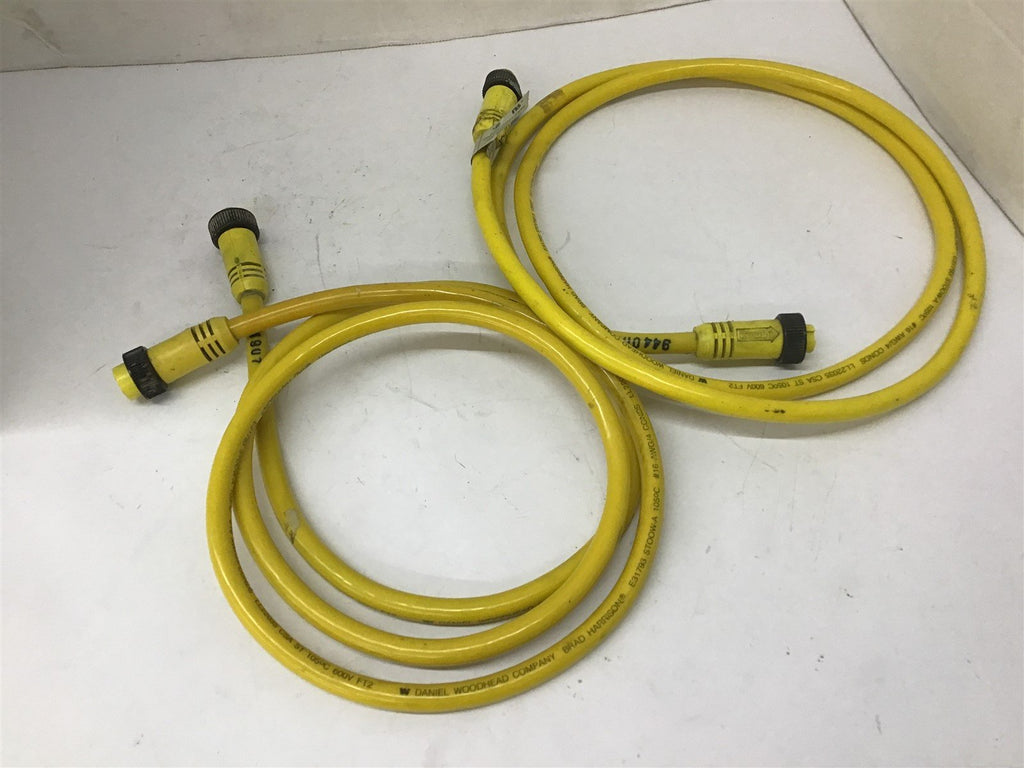 Daniel Woodhead 41120+ Cable 600 V 8 Amps 12' L