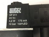 Airtec ME05 311-HN Solenoid Valve 24V Coil 175 Ma 4.2 W