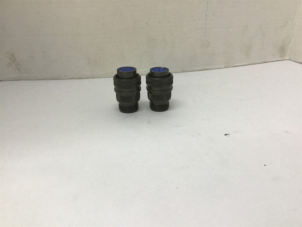 Amphenol 18-1S Connector Lot Of 2