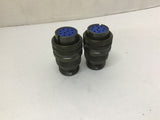 Amphenol 18-1S Connector Lot Of 2