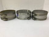 NSF Cispi 310 4 3/4" OD 2 1/4" T Coupling Lot Of 3