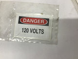 Danger Voltage Stickers Lot Of 11